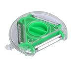 3 in 1 Fruit & Vegetable Peeler – Stainless Steel Multifunction Kitchen Tool