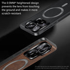 MagSafe Shockproof Leather Case for Xiaomi 13T 14T 15T 17T Pro Cover