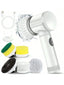 Cordless Electric Spin Scrubber 5 Brush Heads