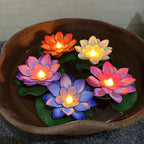 LED Floating Lotus Flower Lights for Pool & Garden Decor