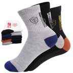 10 Pairs Men's Bamboo Fiber Socks Breathable Cotton Sports & Business Sox