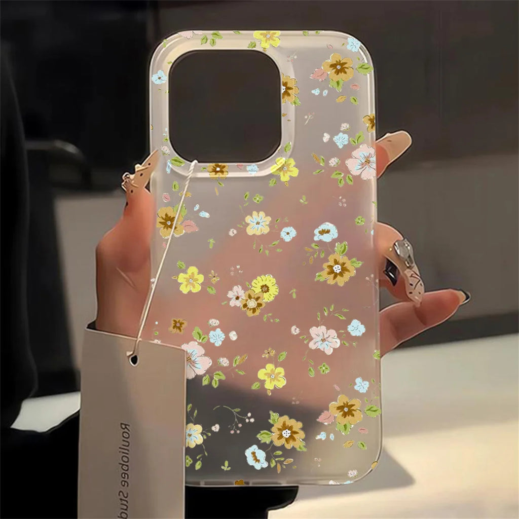 Transparent Matte Case for iPhone 11 12 13 14 15 16 17 Pro Max