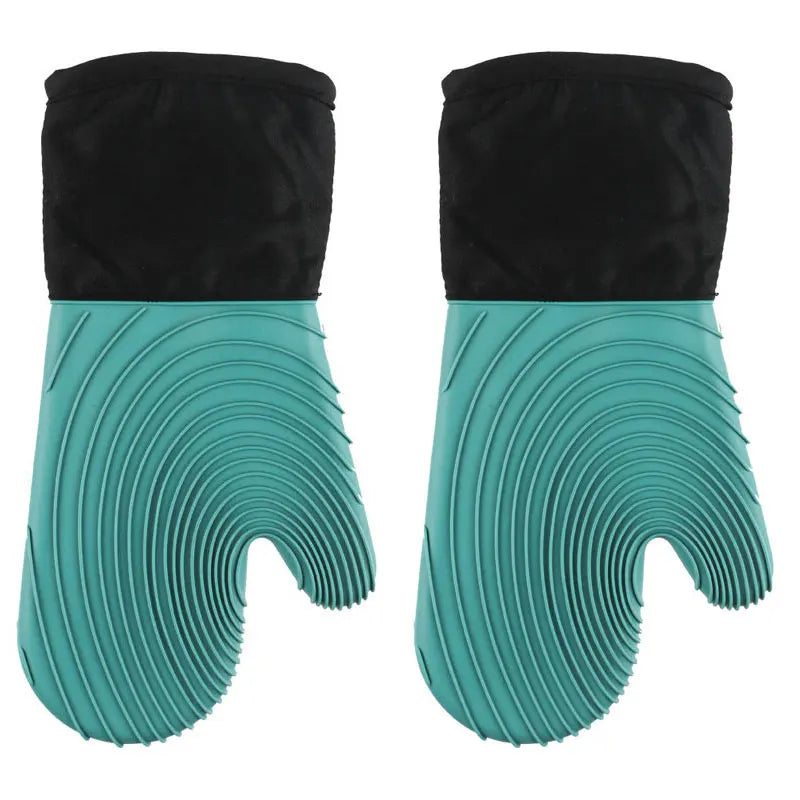 Silicone Oven Mitt Set – Waterproof Heat-Resistant Kitchen Gloves Main image