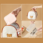 WORTHBUY 304 Stainless Steel Lunch Box Leakproof Stackable Food Container