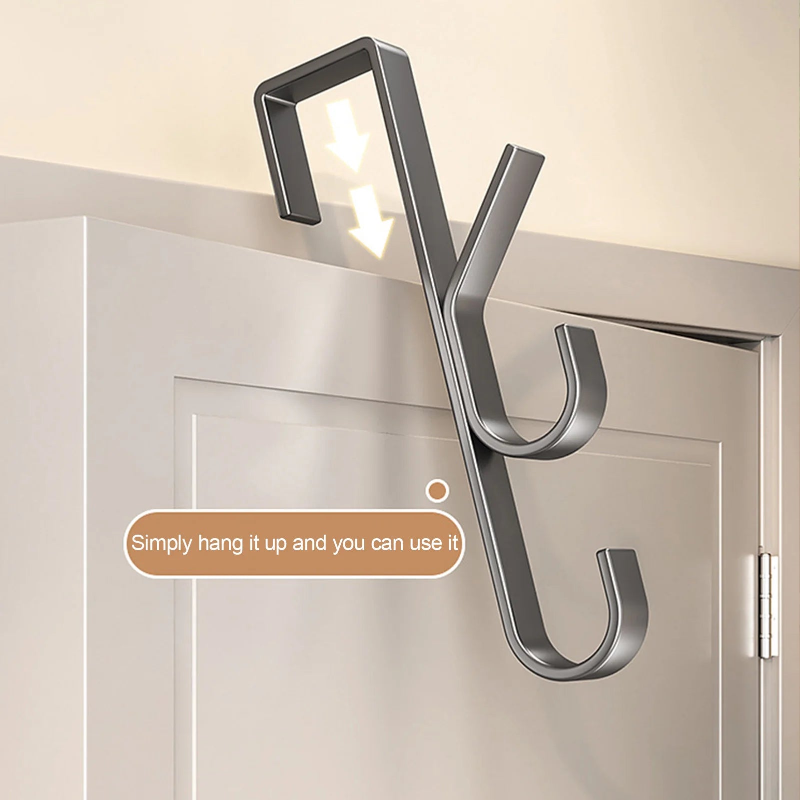 Door Hooks Organizer Space Saving Storage