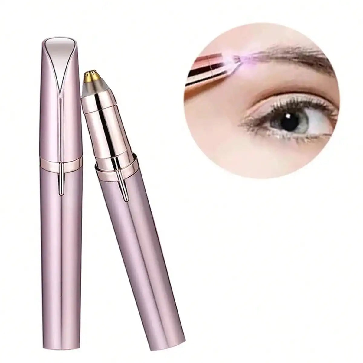Women Electric Eyebrow Trimmer Facial Hair Remover Eyebrow Pen Secondary image