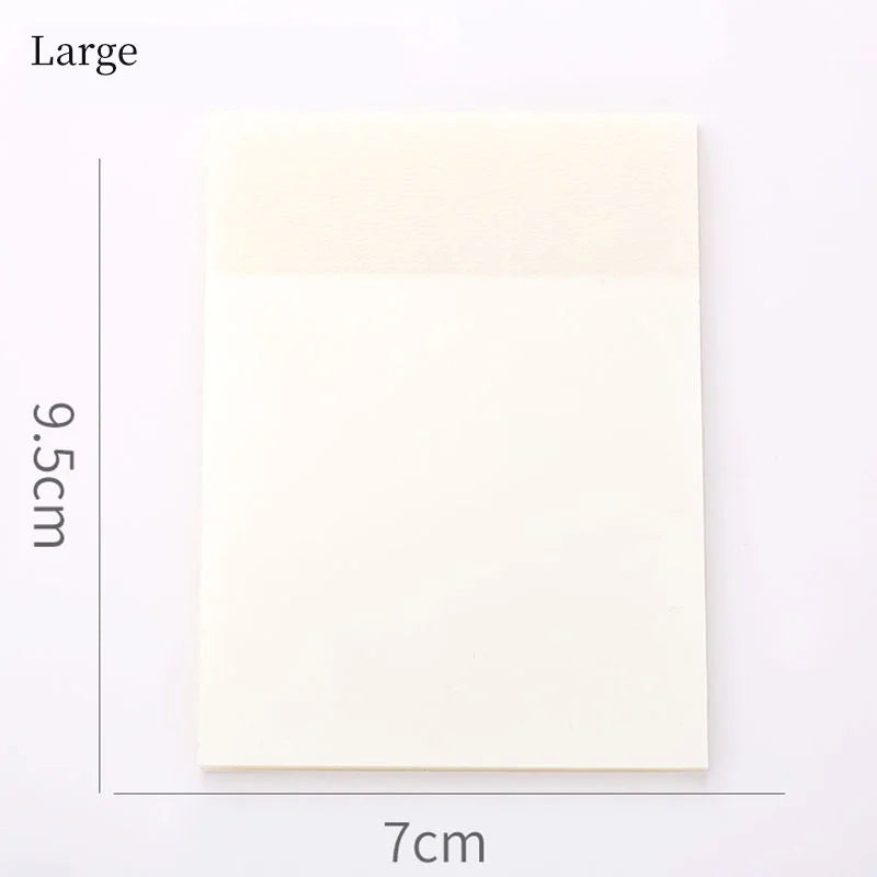 50Pcs Gel Nail Polish Palette Paper Disposable Nail Art Mixing Tool
