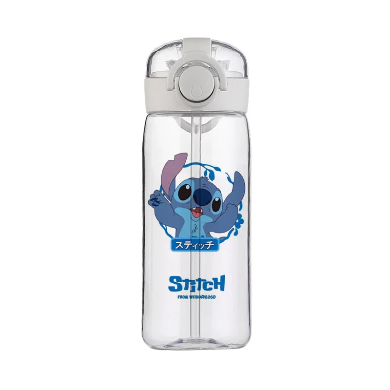 Stitch Kids Water Bottle 400ML Leakproof School Cup
