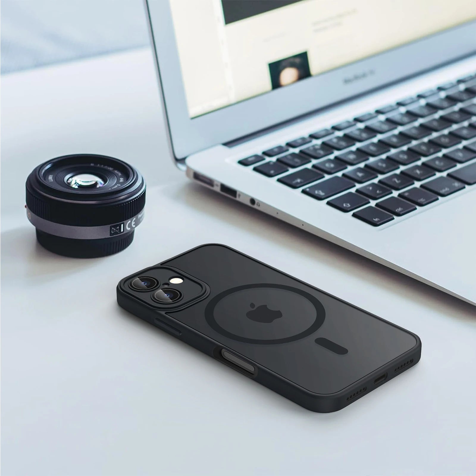 Premium Matte Magnetic Case for iPhone 11-16 Wireless Charge