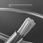 Self-Locking Bearing Skipping Rope Aluminium Handle Adjustable Speed
