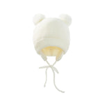 Winter Baby Hat & Gloves Set Warm Fleece Knitted Cap
