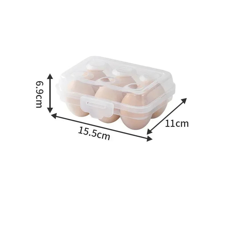 Portable Egg Storage Box Fridge Egg Holder