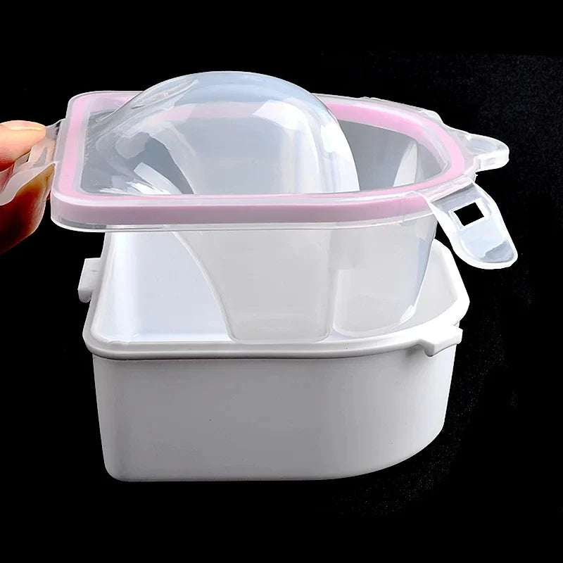 1/2PC Hand Soak Bowl Nail Care & Manicure Spa Tool