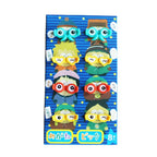 8PCS Cartoon Fruit Fork Picks Kids Bento Snack & Party Accessories