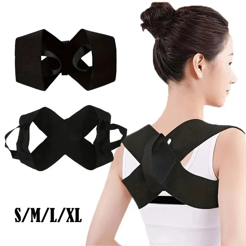 Clavicle Back Brace Shoulder Posture Corrector Adjustable Support Belt