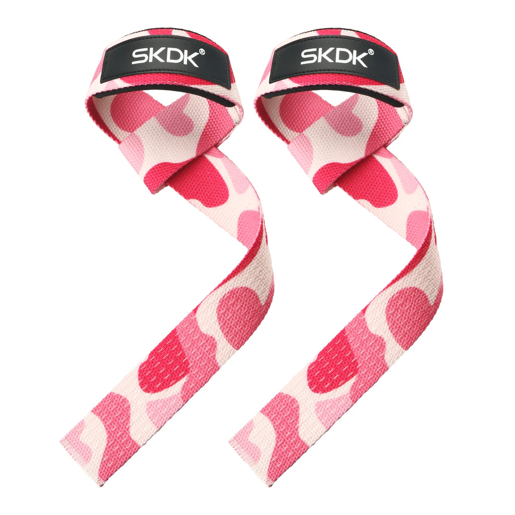 Silicone Gym Hand Grips Lifting Straps Deadlift Wrist Support Pair