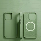 MagSafe Magnetic Silicone Case for iPhone 11 12 13 14 15 Pro Max