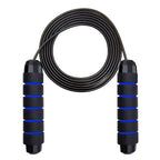 Ball Bearing Speed Jump Rope Foam Handle Tangle-Free Fitness