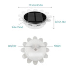 Solar Flower Pool Light Waterproof Color Changing LED