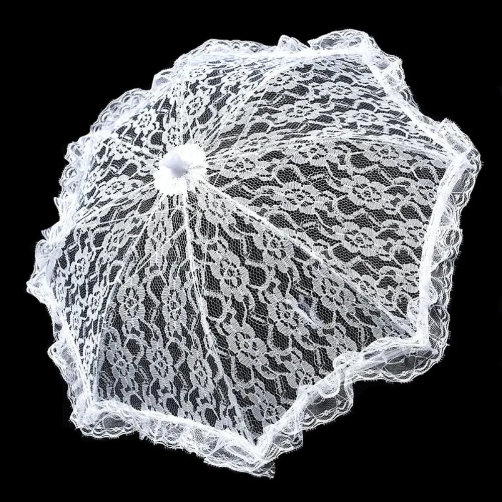 Buy Elegant Lace Bridal Umbrella Lolita Wedding Parasol