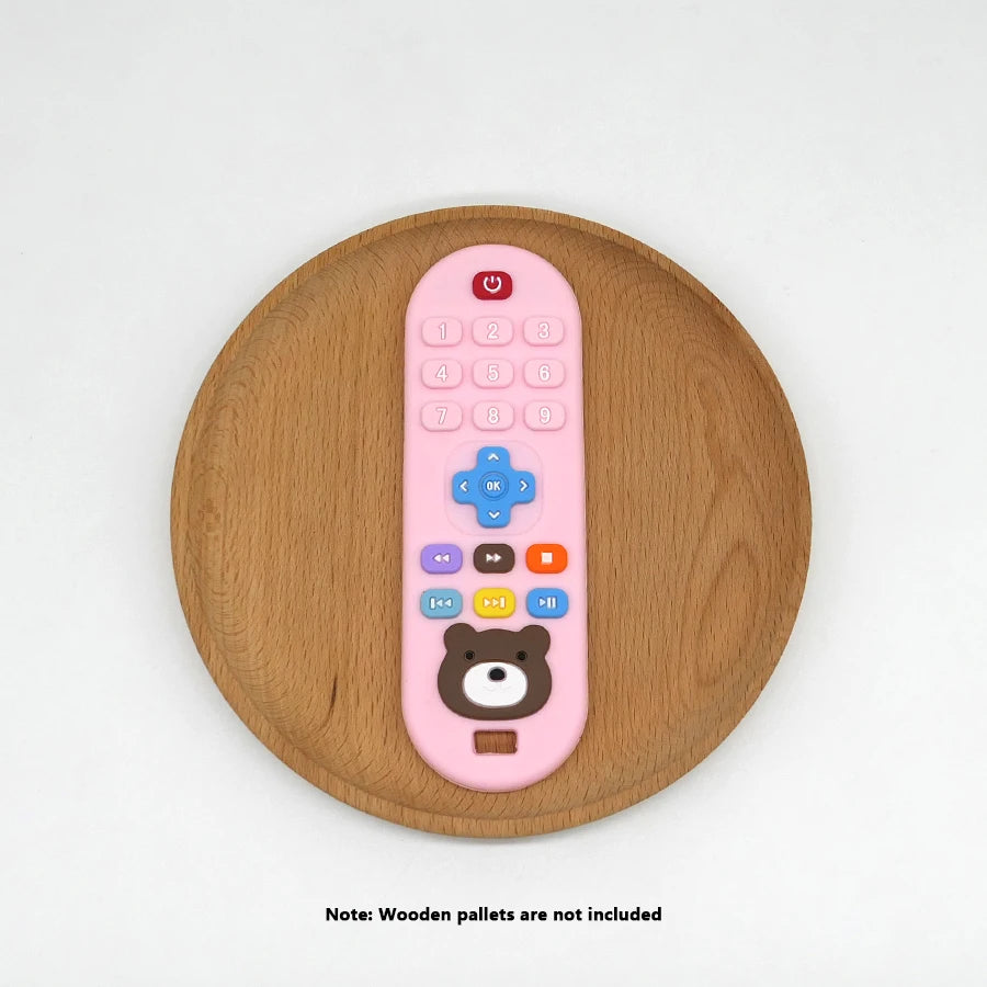 Silicone Remote Control Baby Teether Toy Set