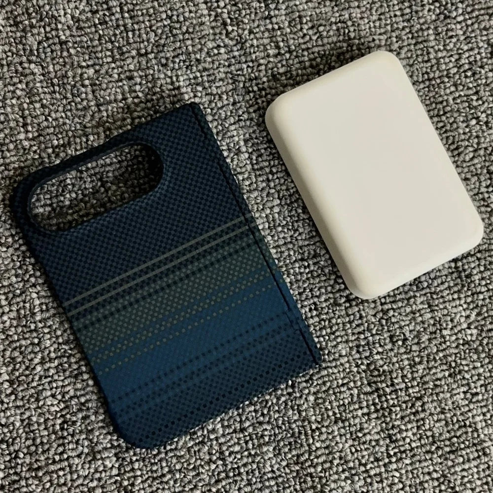 Carbon Fiber iPhone Duo Case | MagSafe Hinge Protection
