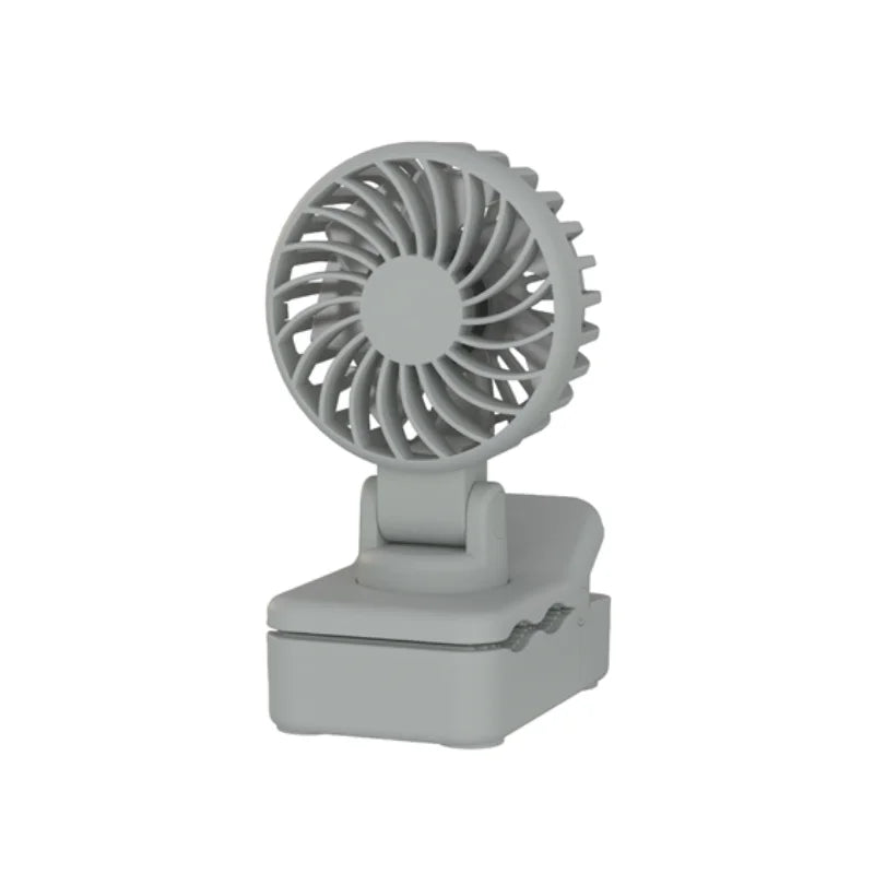 Portable Clip-On Fan UK 1200mAh USB-C Rechargeable Desk Fan