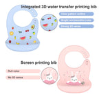 Silicone Baby Bib Waterproof Banana Feeding Bib for Babies