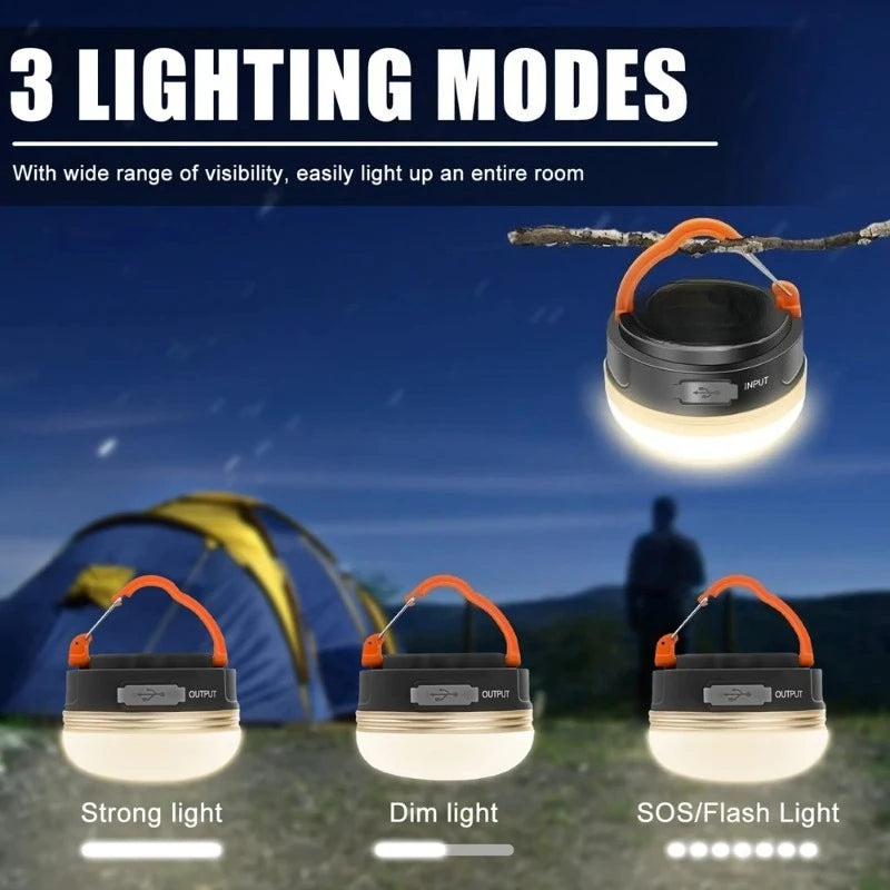 High Power USB Rechargeable Camping Lantern Light Secondary image