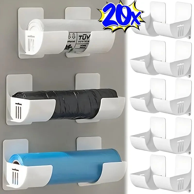 Trash Bag Holder Kitchen Storage Saver
