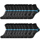 Men's Hiking Basketball Socks 3 Pairs Breathable Sweat Absorbent
