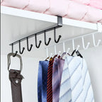 6 Hook Coffee Mug Holder Under Shelf Kitchen Cup Organizer