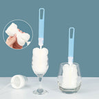 Soft Sponge Bottle Brush Long Handle Cup Cleaner