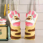 Cute Cat Paw Oven Mitt – Heat Resistant Non-Slip Kitchen Glove