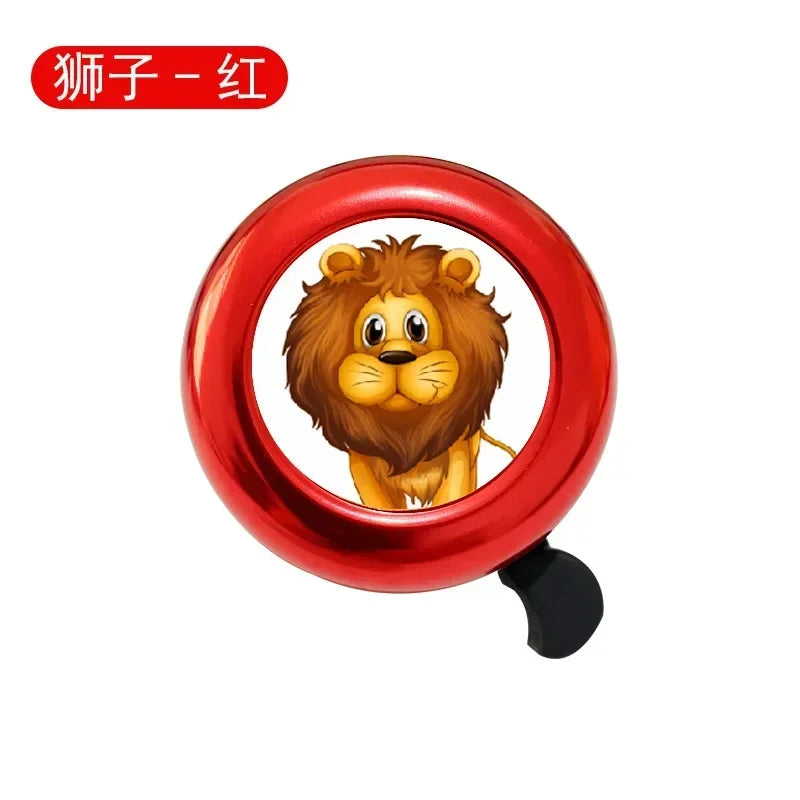 Cartoon Animal Bike Bell Loud Aluminum Alloy Bell for Kids & Scooters