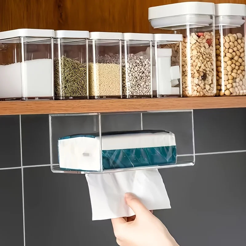 Transparent Paper Towel Holder