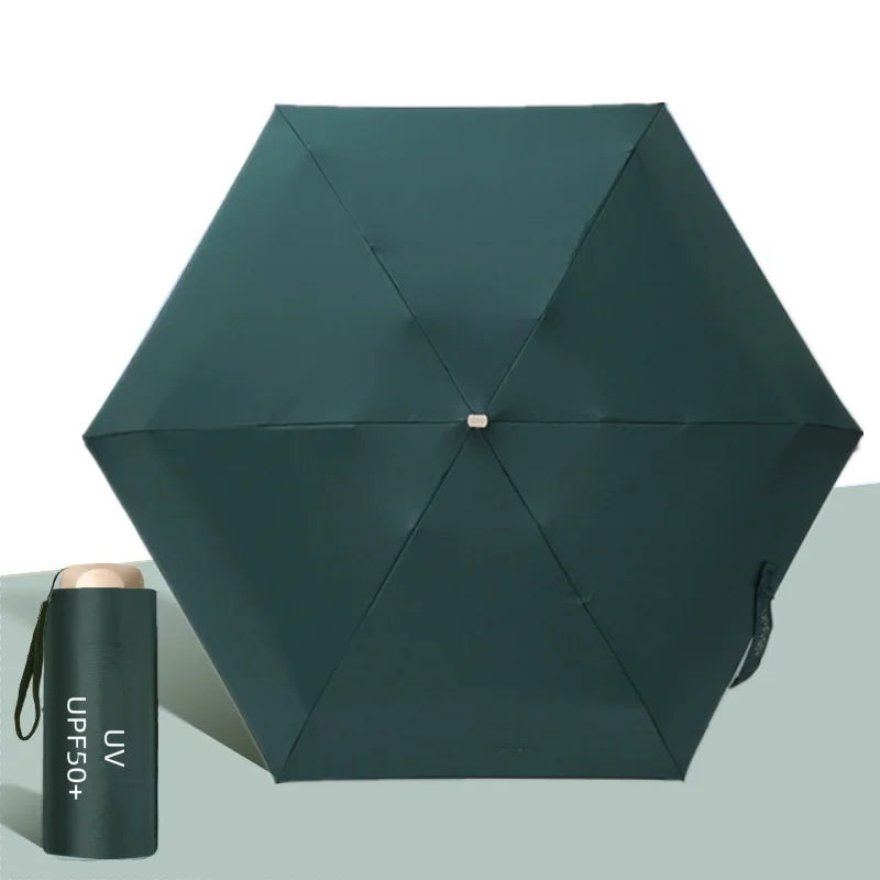 Buy UPF50+ Mini Pocket Umbrella UV Protection Travel Umbrella