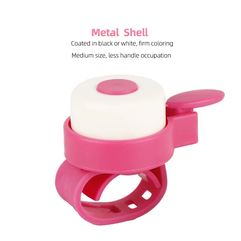 Deemount Kid Bike Bell High Volume Cycling Warning Bell for Kids