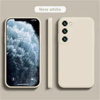 Luxury Liquid Silicone Case for Samsung Galaxy S20 S21 S22 S23 S24 S25