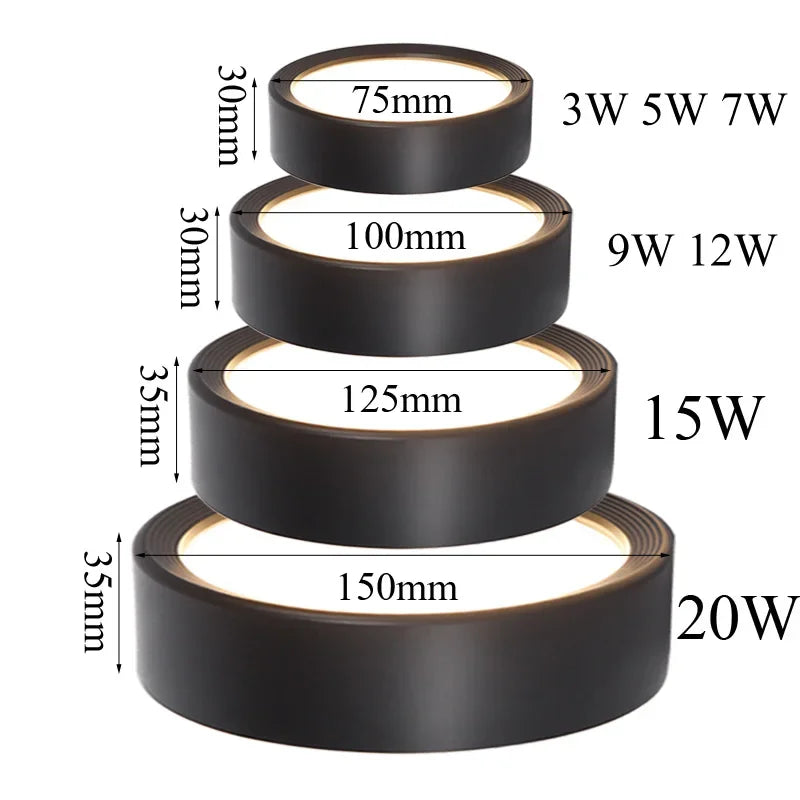 AC220V LED Ceiling Light Surface Mounted Indoor Lamp Secondary image