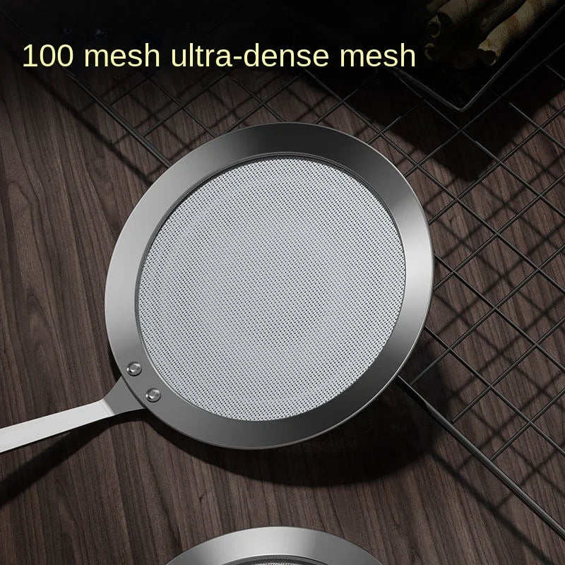 Stainless Steel Skimmer Spoon Fine Mesh Strainer