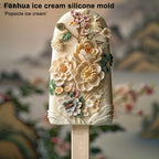 Silicone Flower Popsicle Mold – Easy Release Floral Ice Cream Maker