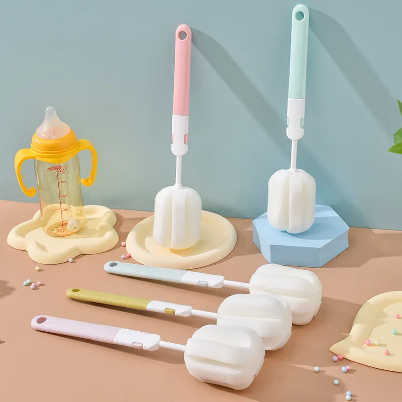 Sponge Bottle Brush Long Handle Cup Cleaner