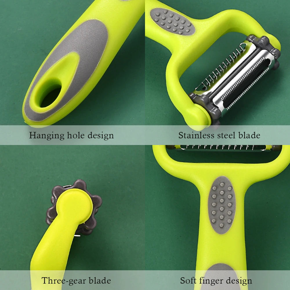 3 in 1 Rotary Vegetable Peeler Multifunction Grater & Julienne Slicer