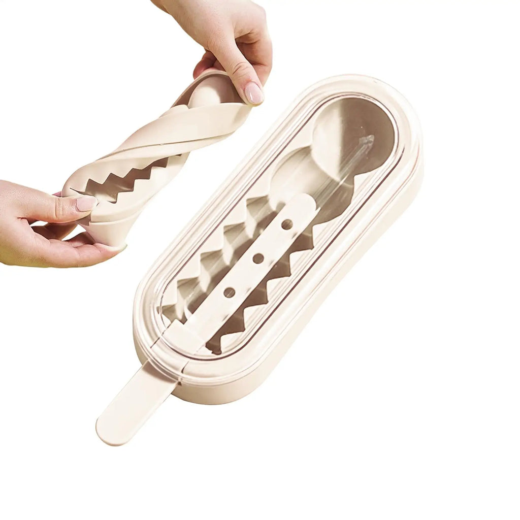 Silicone Ice Cream Stick Mold – Reusable DIY Ice Cream & Ice Ball Maker