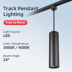 Modern LED Track Pendant Light for Kitchen & Living Room