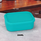 YONG HAO Silicone Bento Box BPA-Free Leakproof Microwave Lunch Container