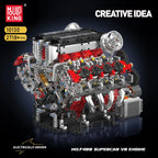 F488 Supercar V8 Engine Building Block