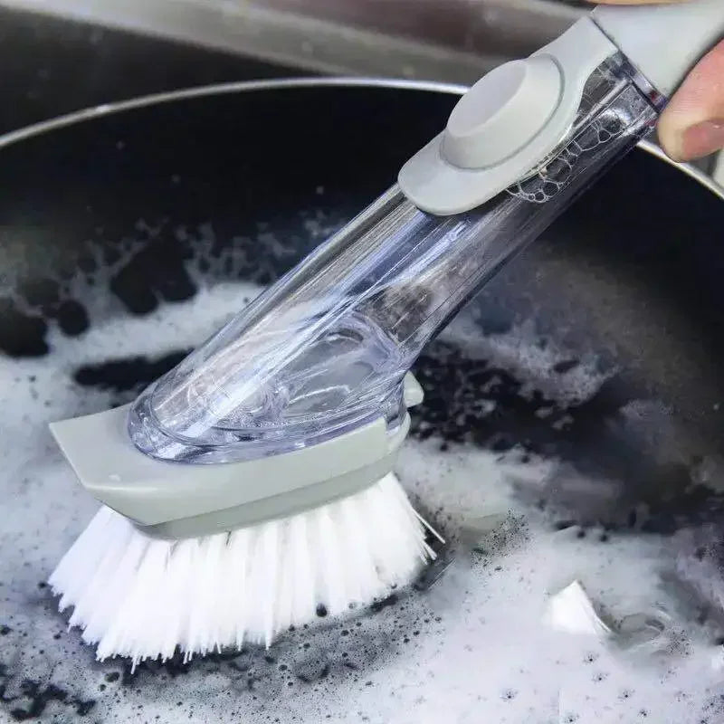 2-in-1 Dish Cleaning Brush Sponge Dispenser Main image
