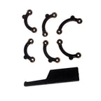 LEKGAVD 6pc nose up lifting shaping clip set 3 sizes pain-free bridge straightener tool